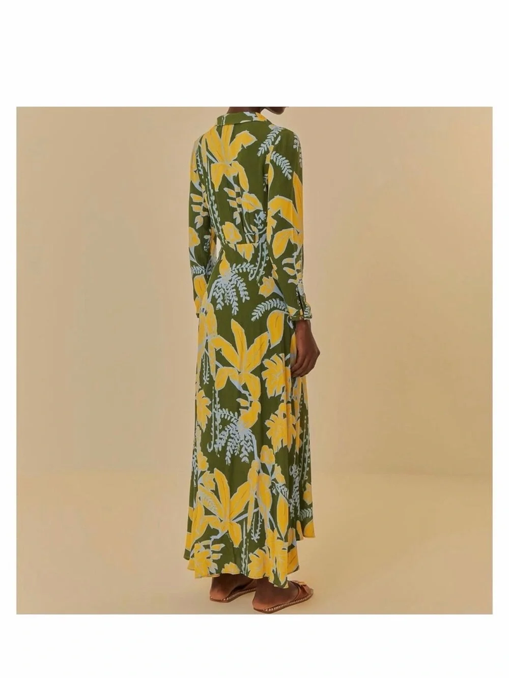 Farm Rio Foliage Maxi Dress - Picture 2 of 4